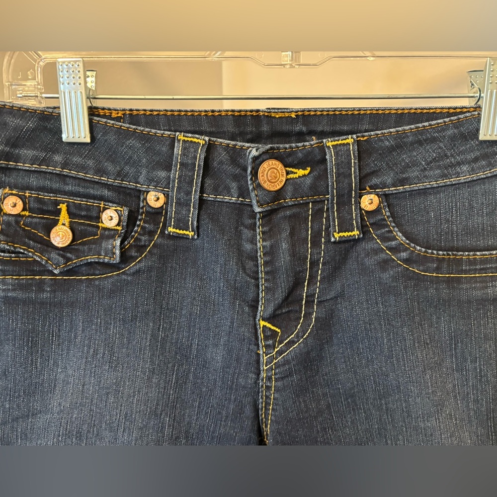 True Religion Dark Blue Jeans - Picture 4 of 7